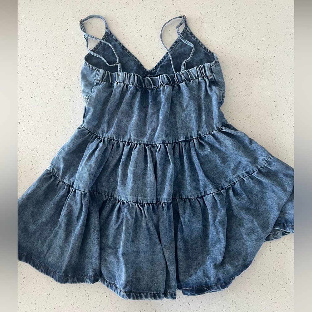 NWOT Denim Dress - Picture 2 of 4